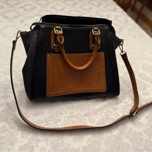 Sole Society Black and Brown Bag